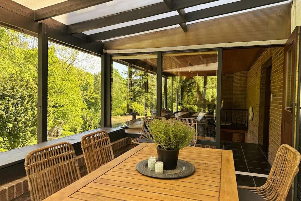 Vakantiewoning Hoogveld Kortessem Kültér fotó